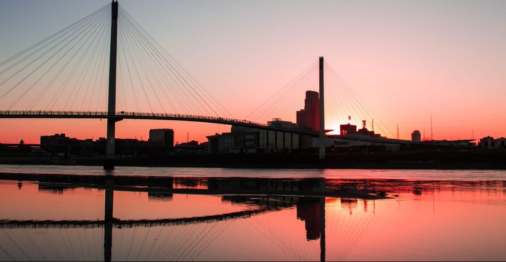 Sunset In Omaha