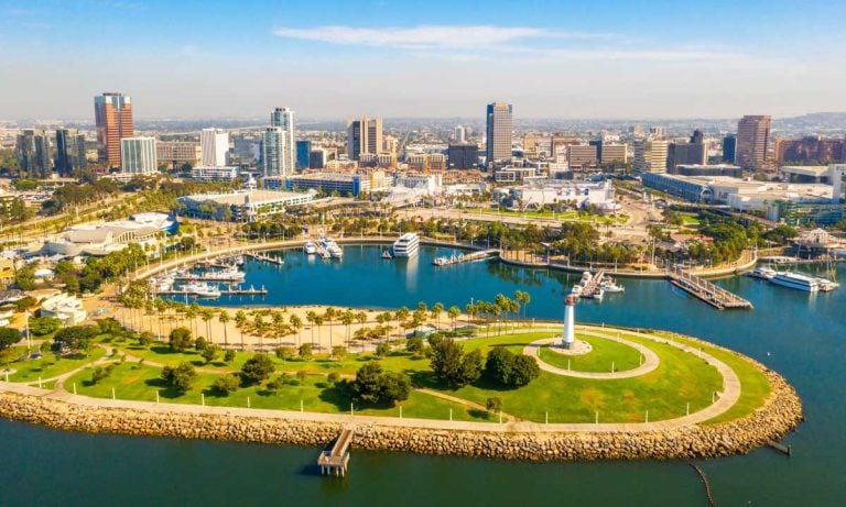 Downtown Long Beach Skyline