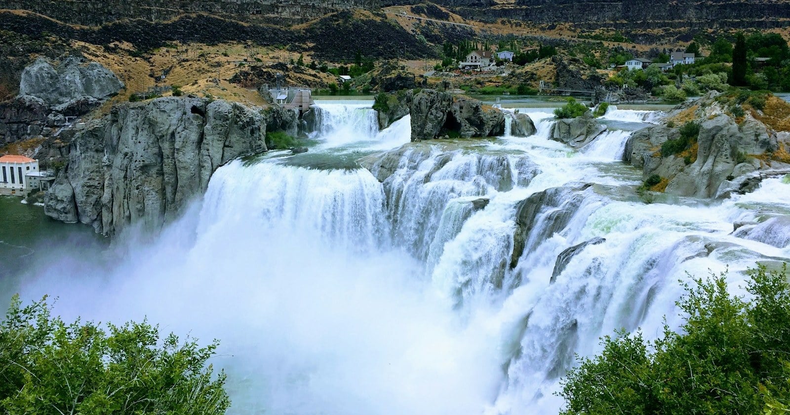 Shoshone Falls on the Snake River at Twin Falls, Idaho
