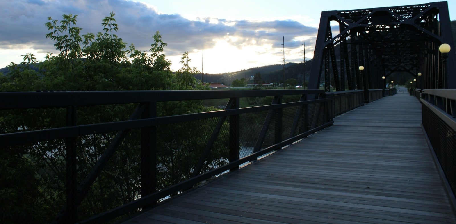California Street pedestrian bridge, Missoula Montana