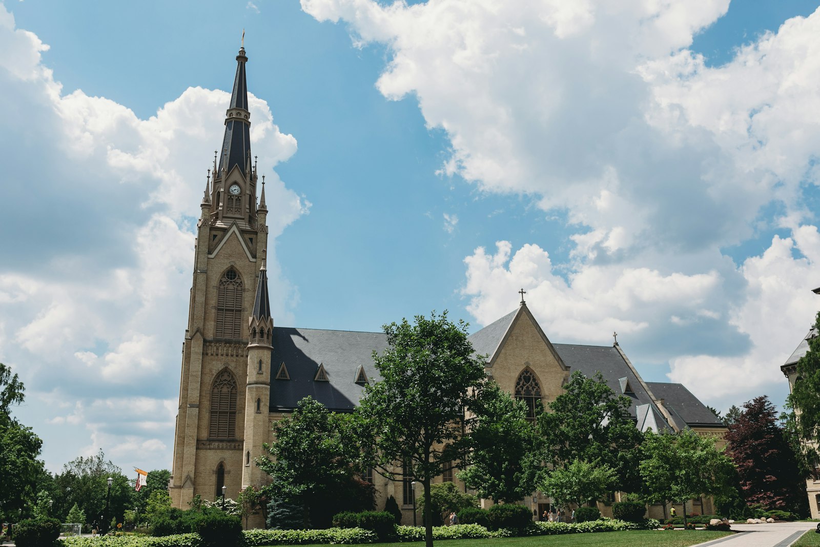 Basilica of the Sacred Heart, University of Notre Dame, near South Bend