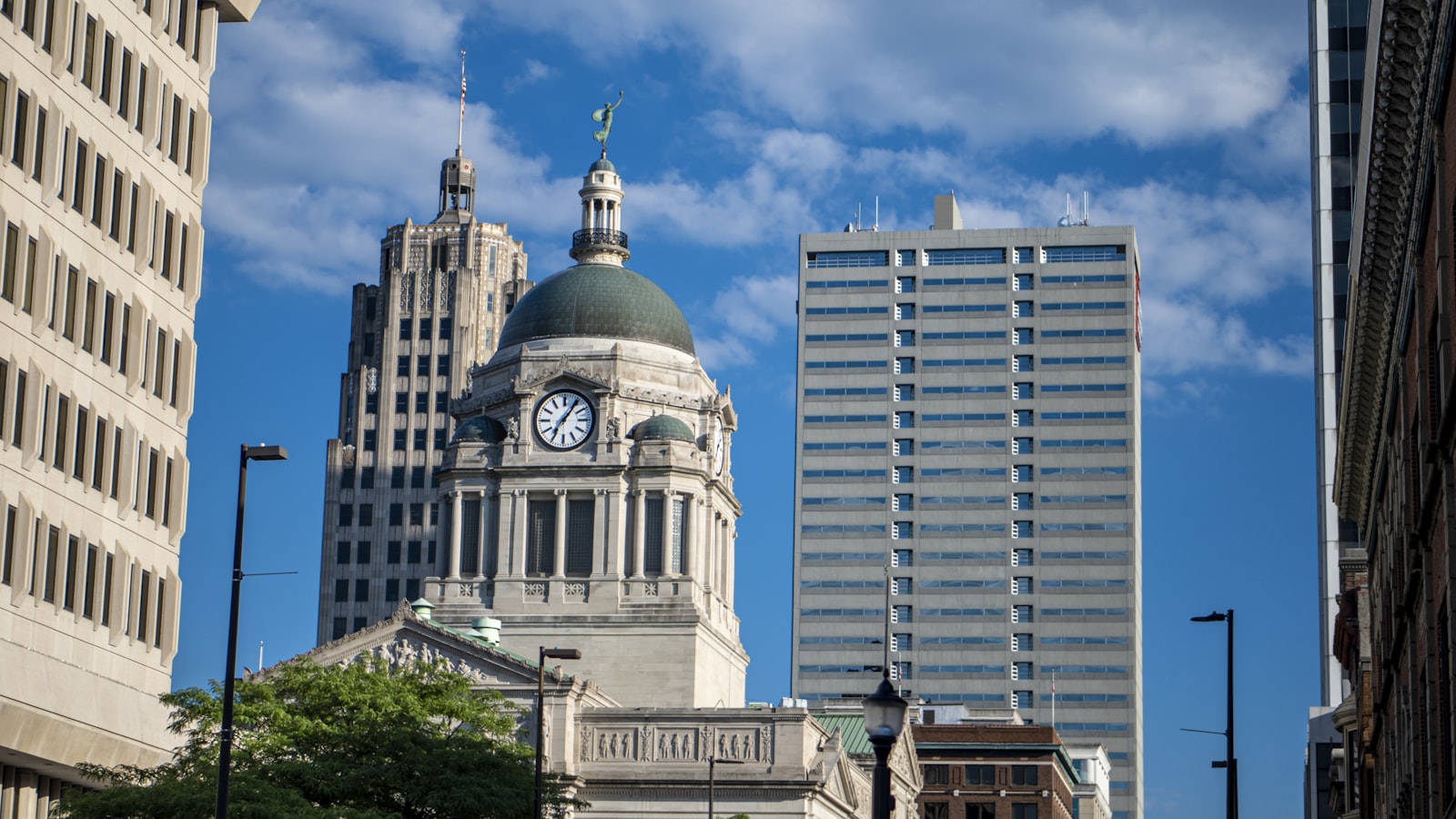 Downtown Fort Wayne Indiana buildings