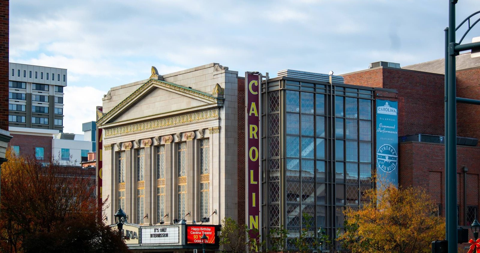 Carolina Theatre in downtown Greensboro, North Carolina