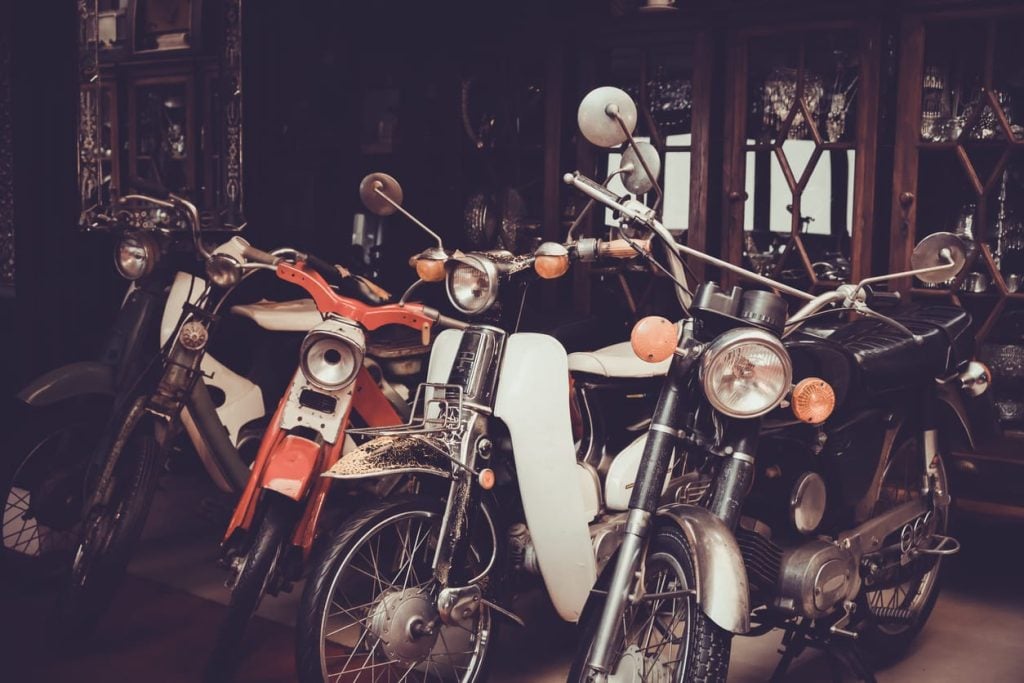 Old motorcycle