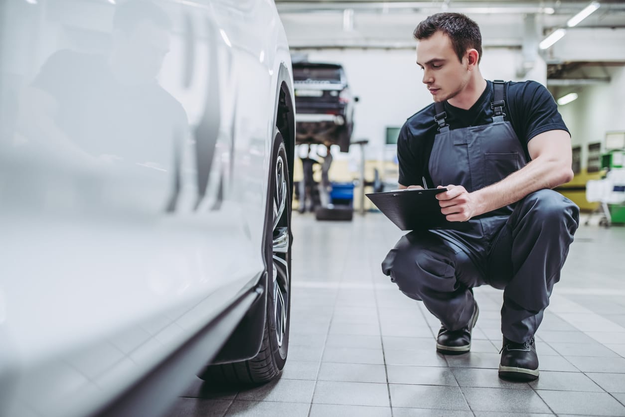 Inspecting the Car