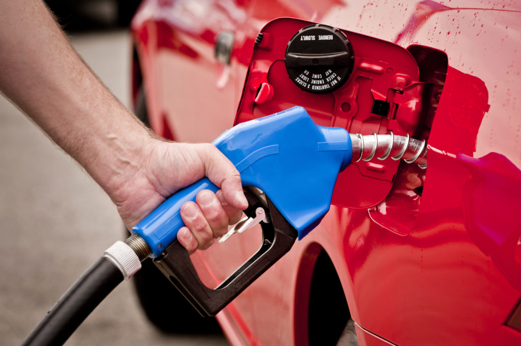 Q: Can I ship my car with a full tank of gas?