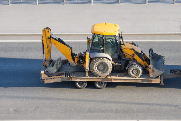 How to Transport Heavy Equipment to / from the State of Florida