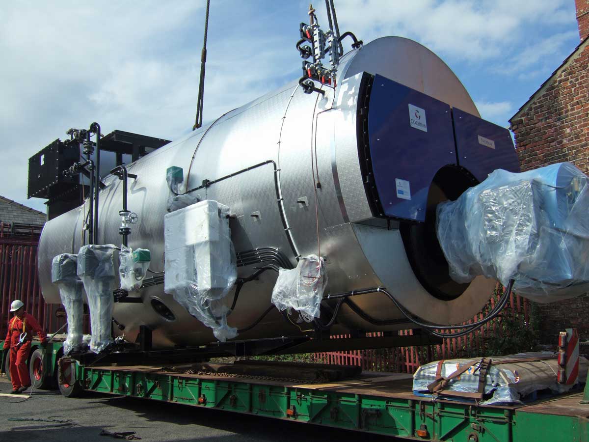 How to Ship an Industrial Boiler