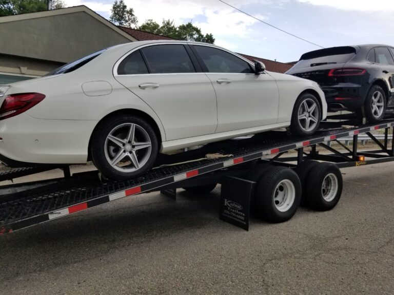 Shipping a Mercedes-Benz E-Class