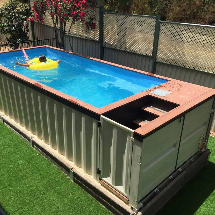Loading and Securing the Pool