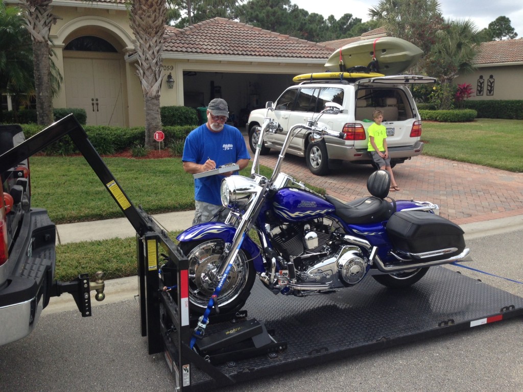 Transporting Your Motorcycle