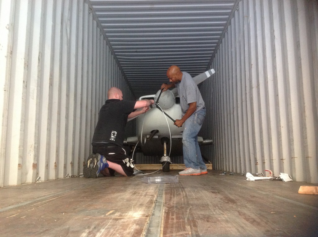 Preparing the Aircraft for Shipment