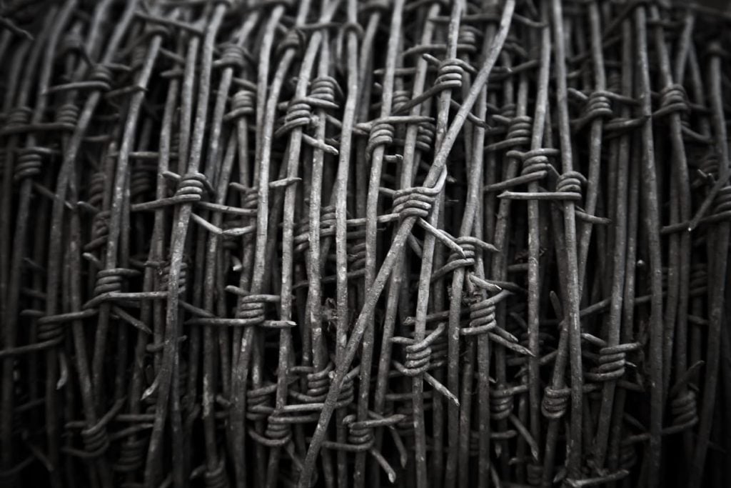 Barbed Wire Bundle Transport