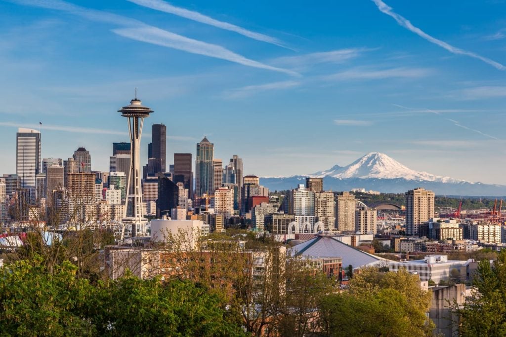 Seattle downtown skyline