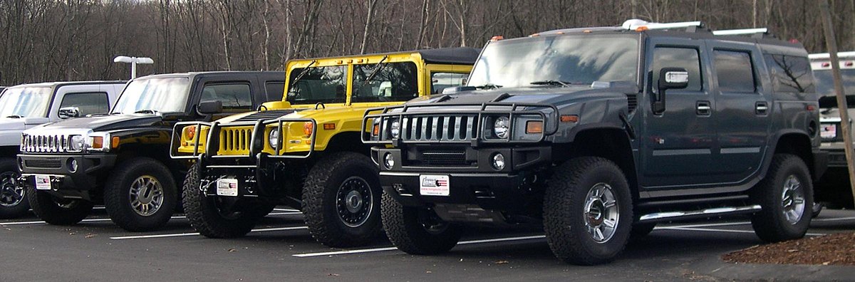 Hummer H2 and H3
