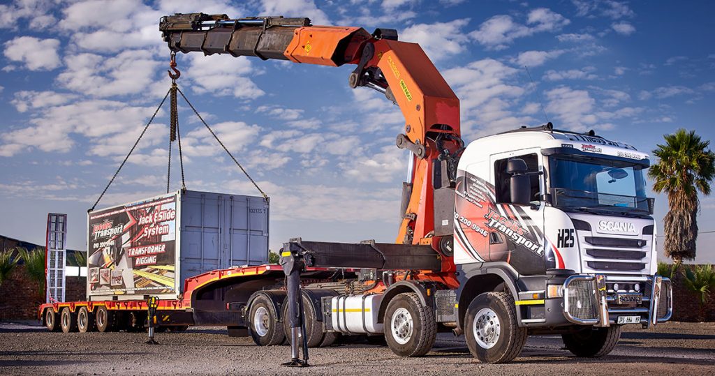 What Technique is Used for Moving Heavy Construction Machinery?