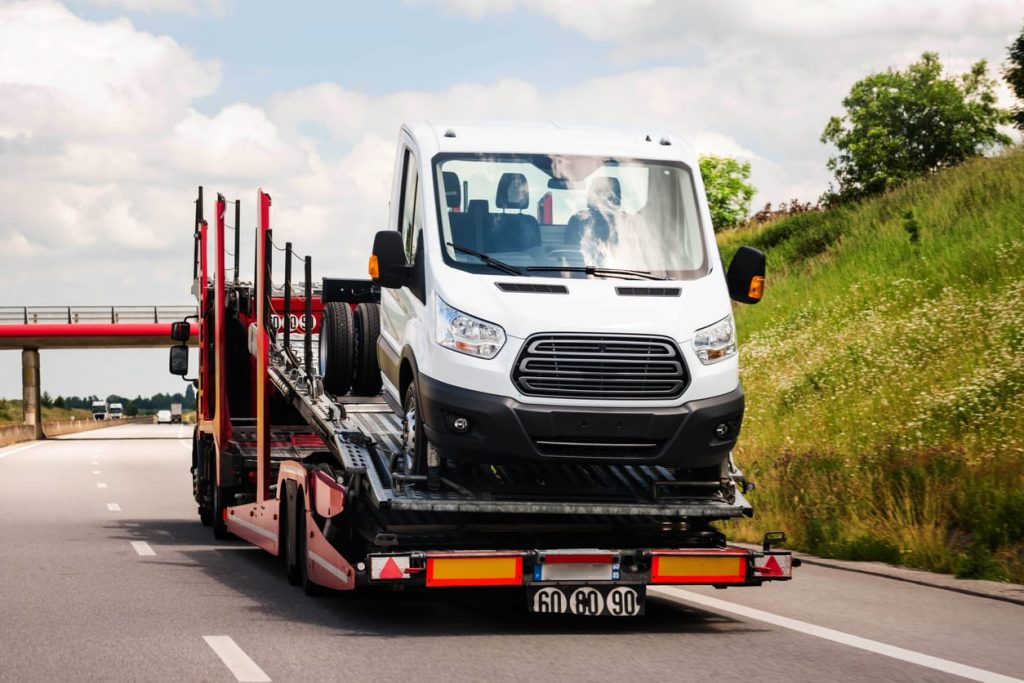 Shipping a Non-Operational Vehicle