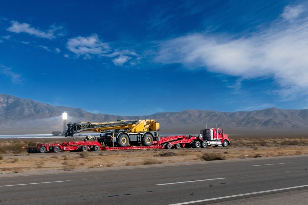 Transporting Construction Equipment