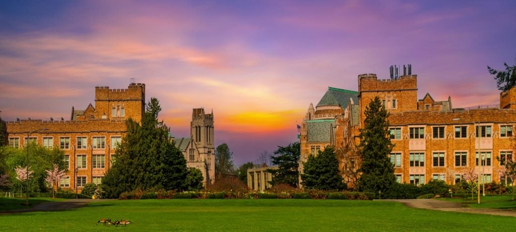 University of Washington (UW) campus, WA, USA