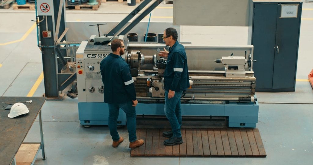 Lathe Machine Shipping