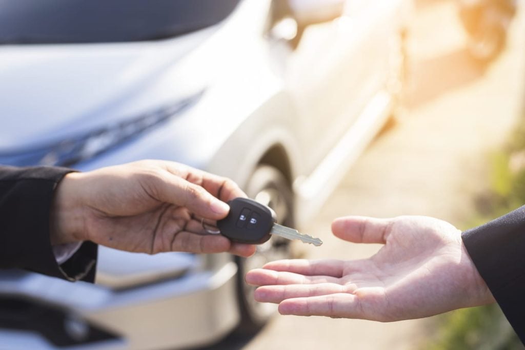 Car key handed to Carrier