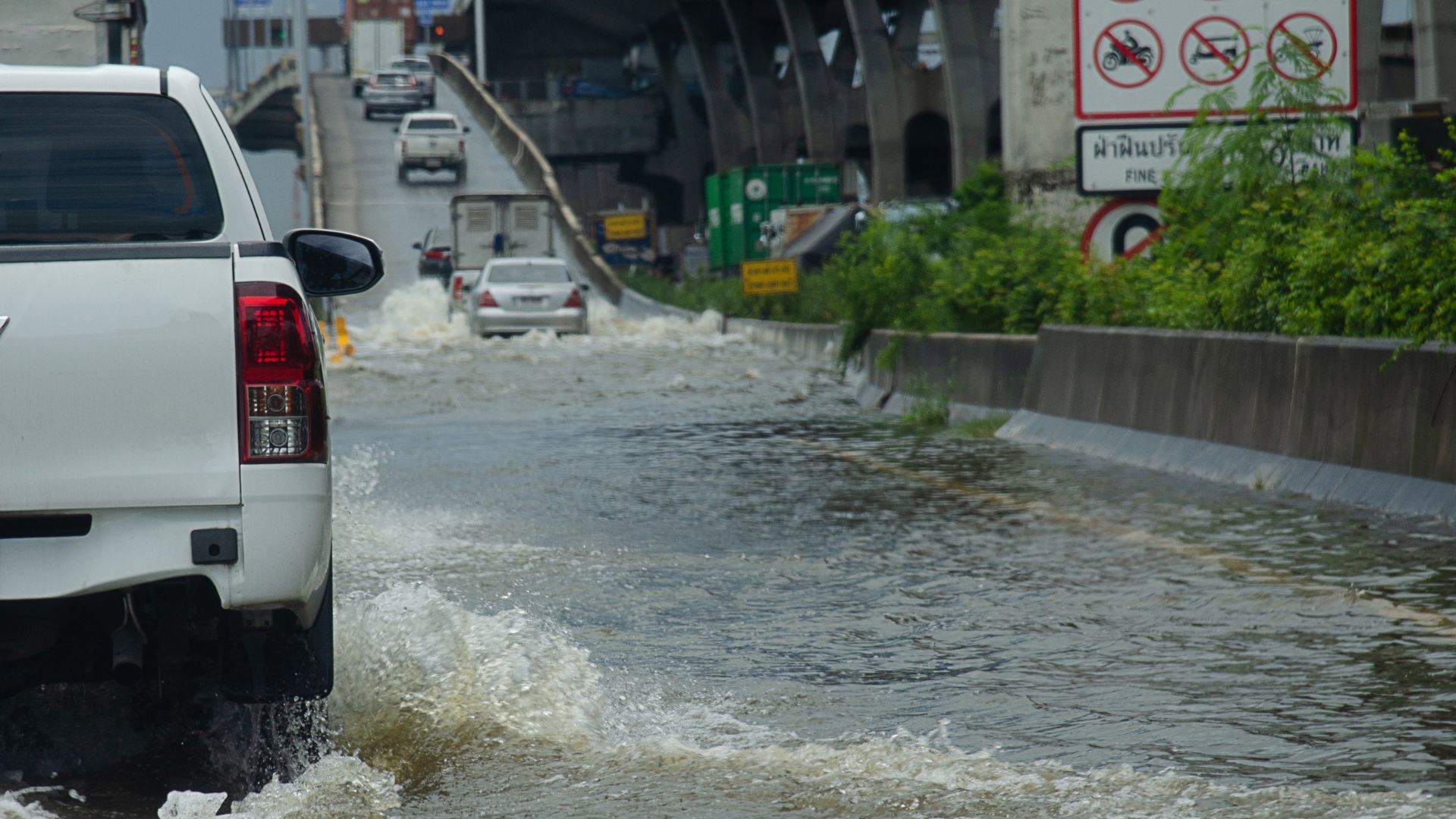 Shipping Cars in Flood Conditions