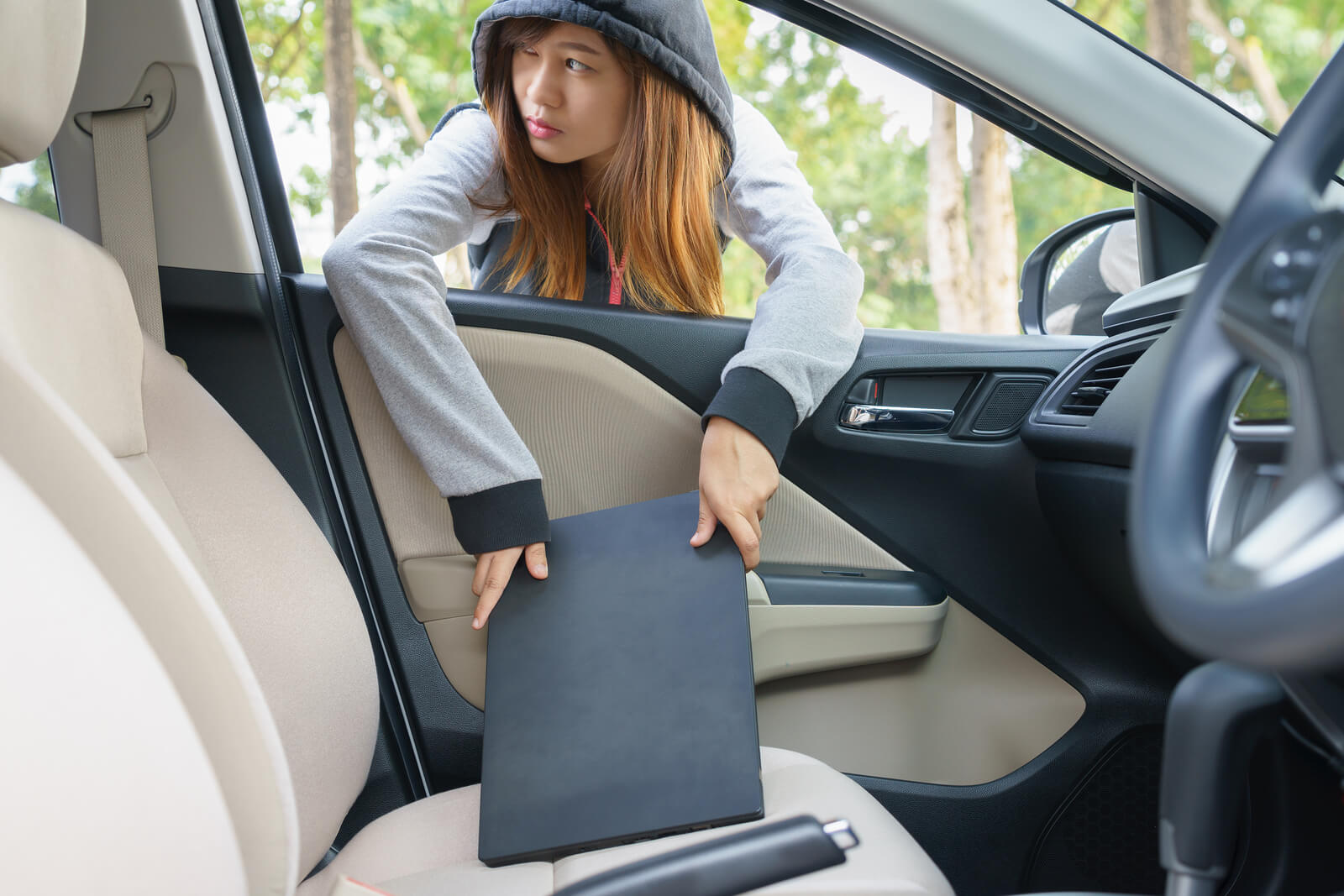 3. Leaving Items in Your Car