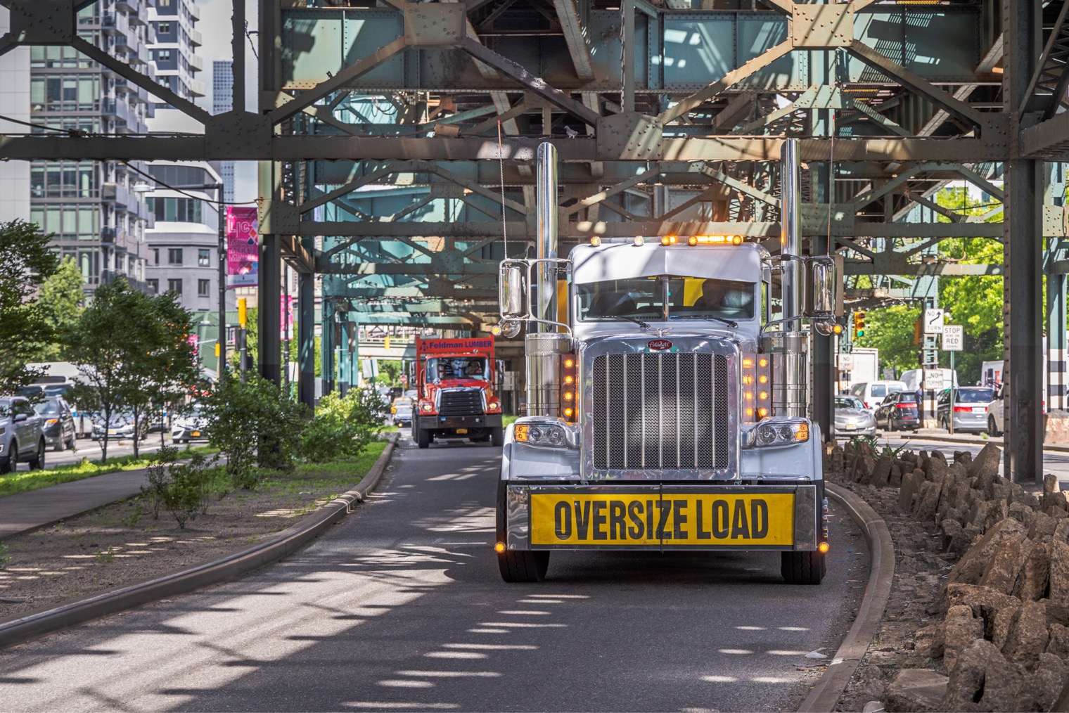 Lowboy Truck