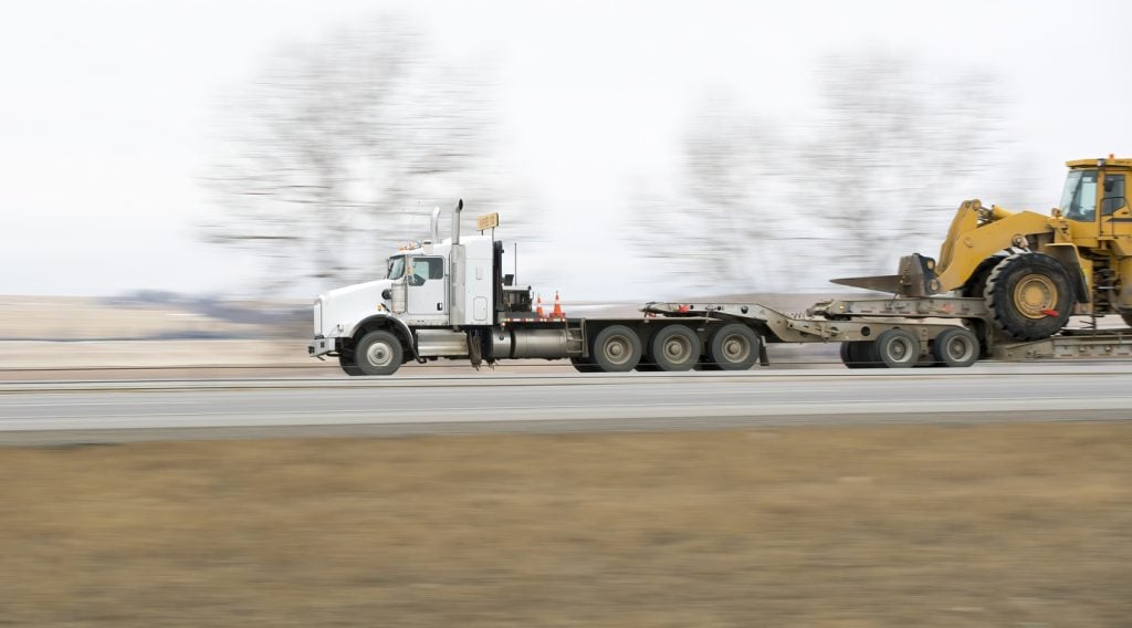 Heavy Cargo on the Road