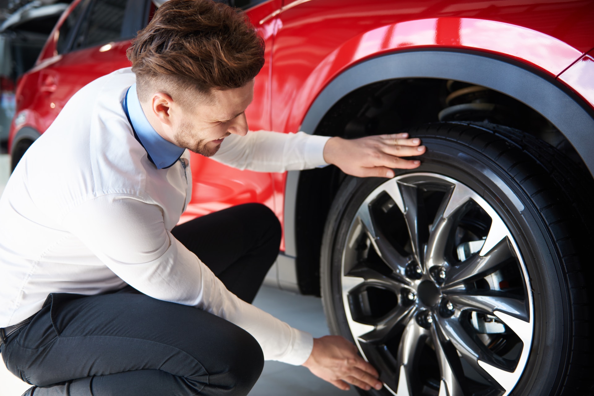 Vehicle Pickup and Inspection