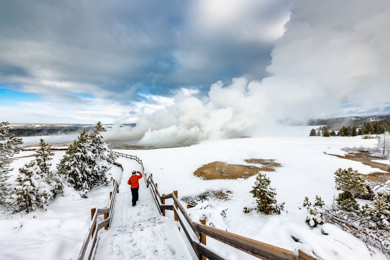 3. Idaho's Majestic Winter Escape: Priest Lake Snowmobiling Adventures