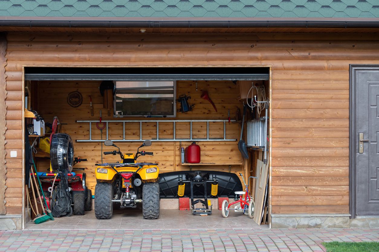 Elevating the Motorcycle for Long-term Storage