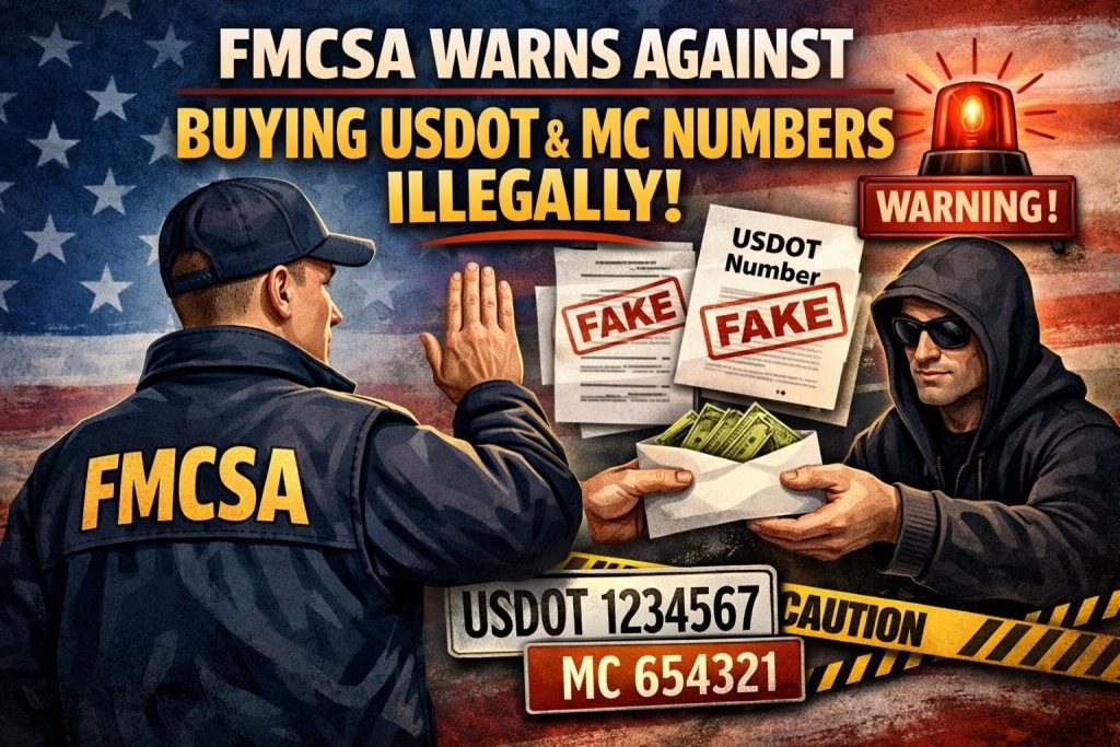 FMCSA Warning: Buying or Selling USDOT and MC Numbers Is Illegal - Here Is What Shippers Need to Know