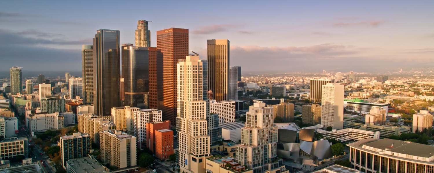 Downtown Los Angeles, California skyline