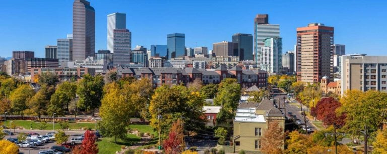 Downtown Denver, Colorado skyline