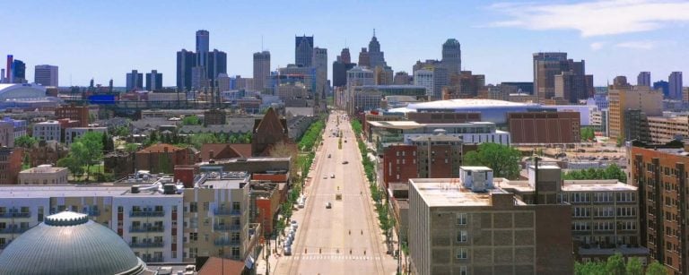 Detroit, Michigan skyline
