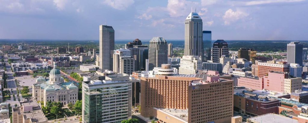 Indianapolis, Indiana downtown skyline