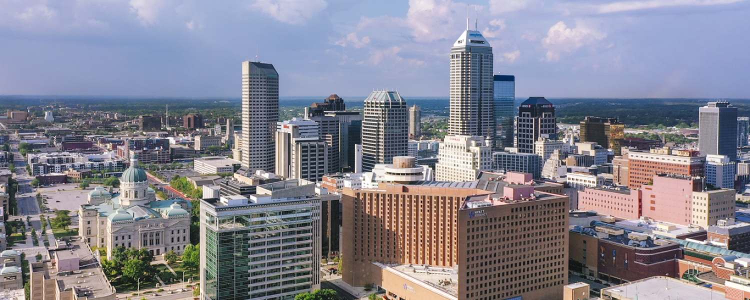 Indianapolis, Indiana downtown skyline