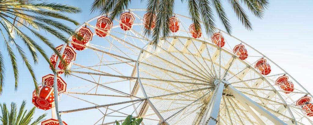 Giant Wheel at Irvine Spectrum Center, Irvine, CA