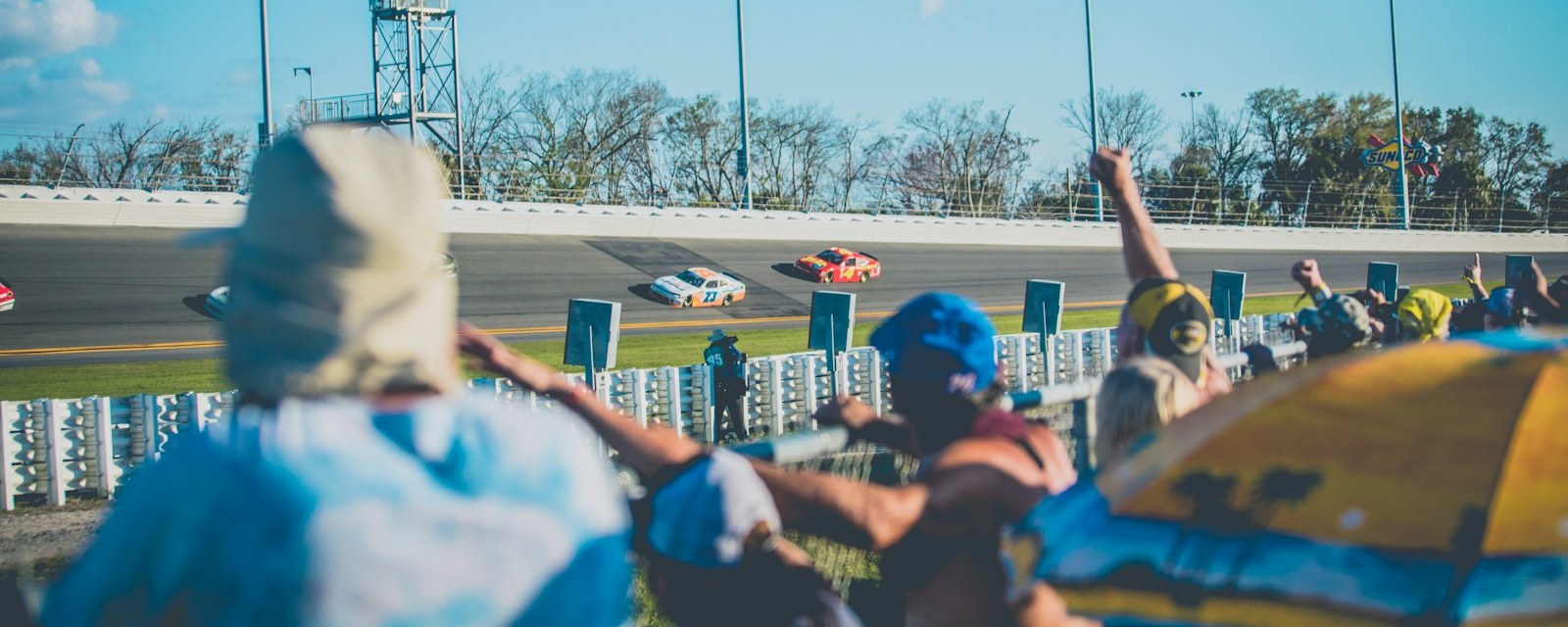 Race day at Daytona International Speedway