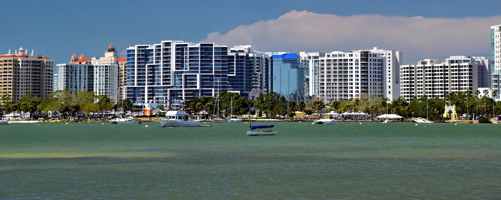 Sarasota bayfront skyline