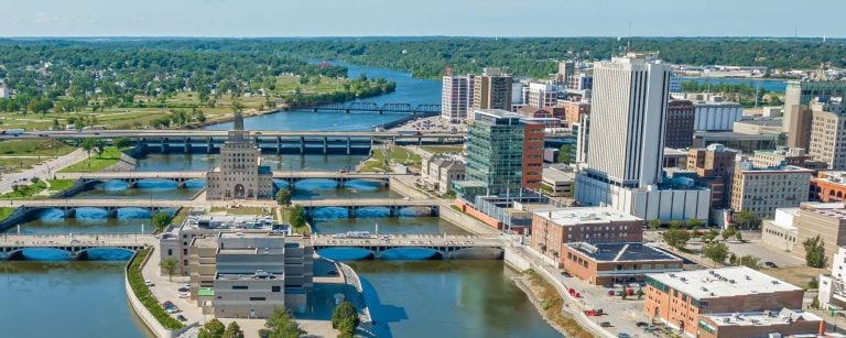 Downtown Cedar Rapids, Iowa