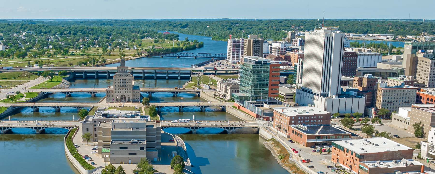 Downtown Cedar Rapids, Iowa