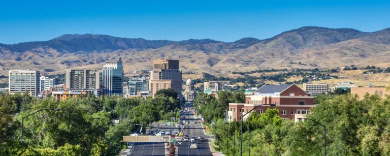 Downtown Boise, Idaho skyline