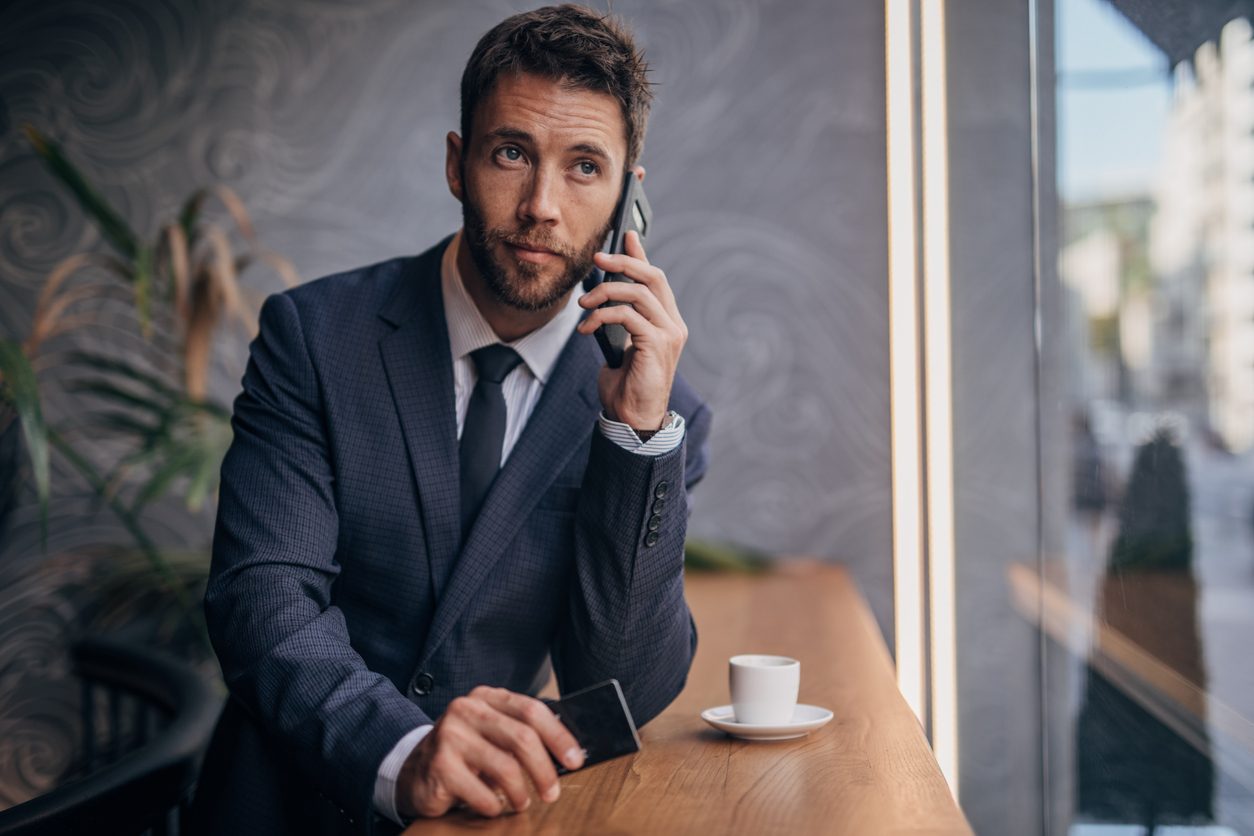Calling to confirm payment terms before booking